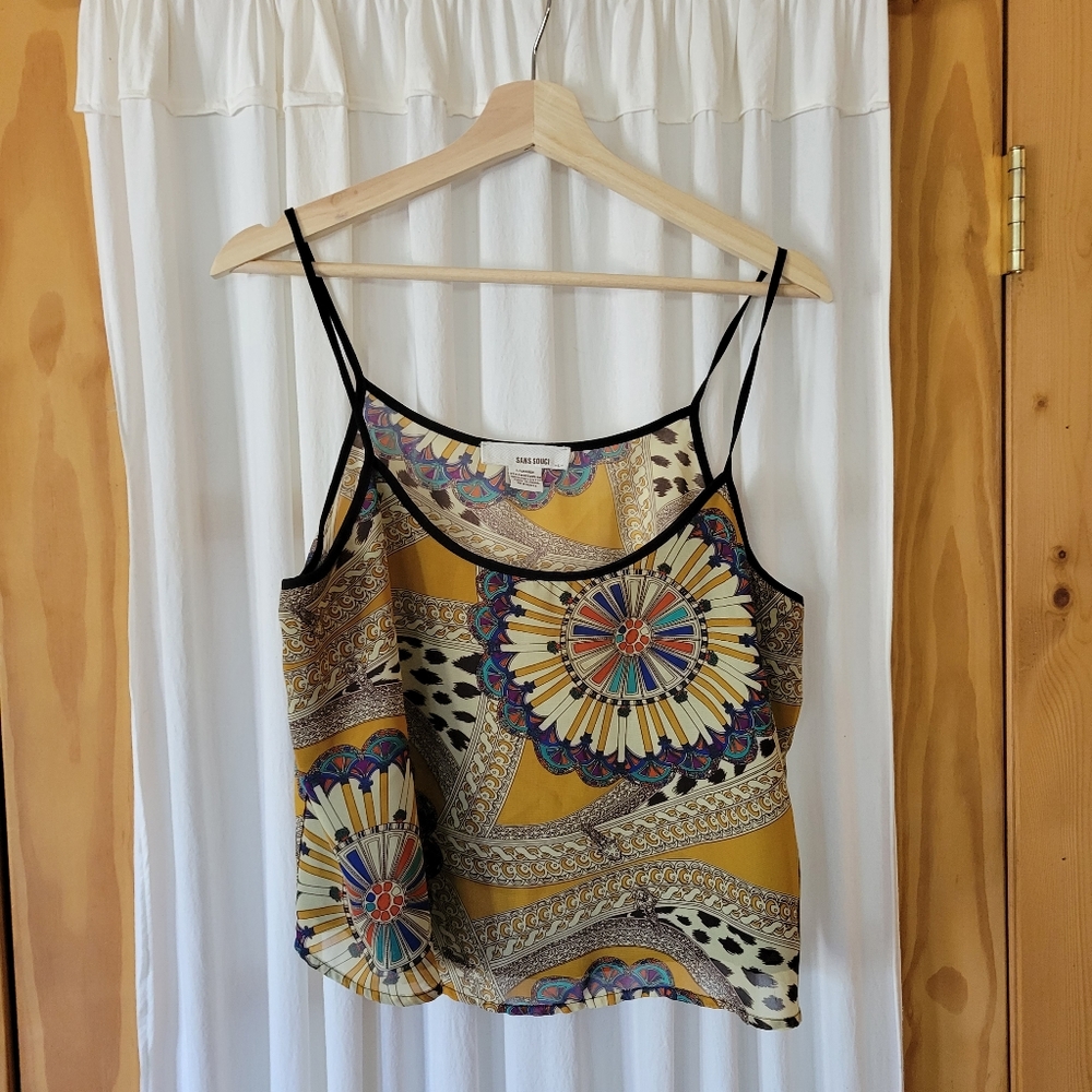 Anthropologie crop top, size L